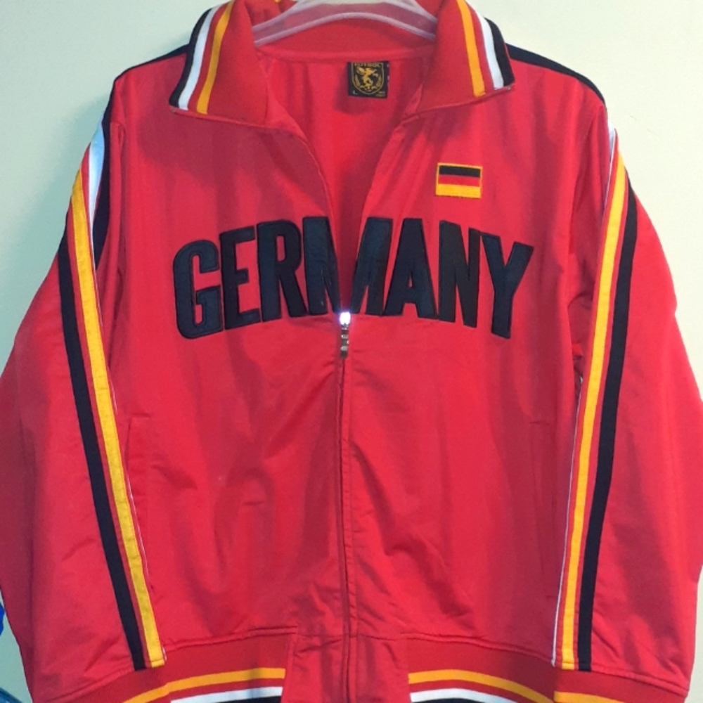 Germany Soccer Football Futbol Red Black Medium
